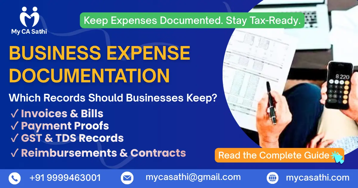 Business Expense Documentation: Which Records Should Businesses Keep?