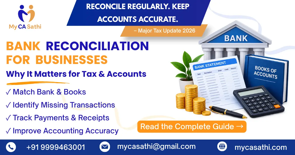 Bank Reconciliation for Businesses: Why It Matters for Tax & Accounts