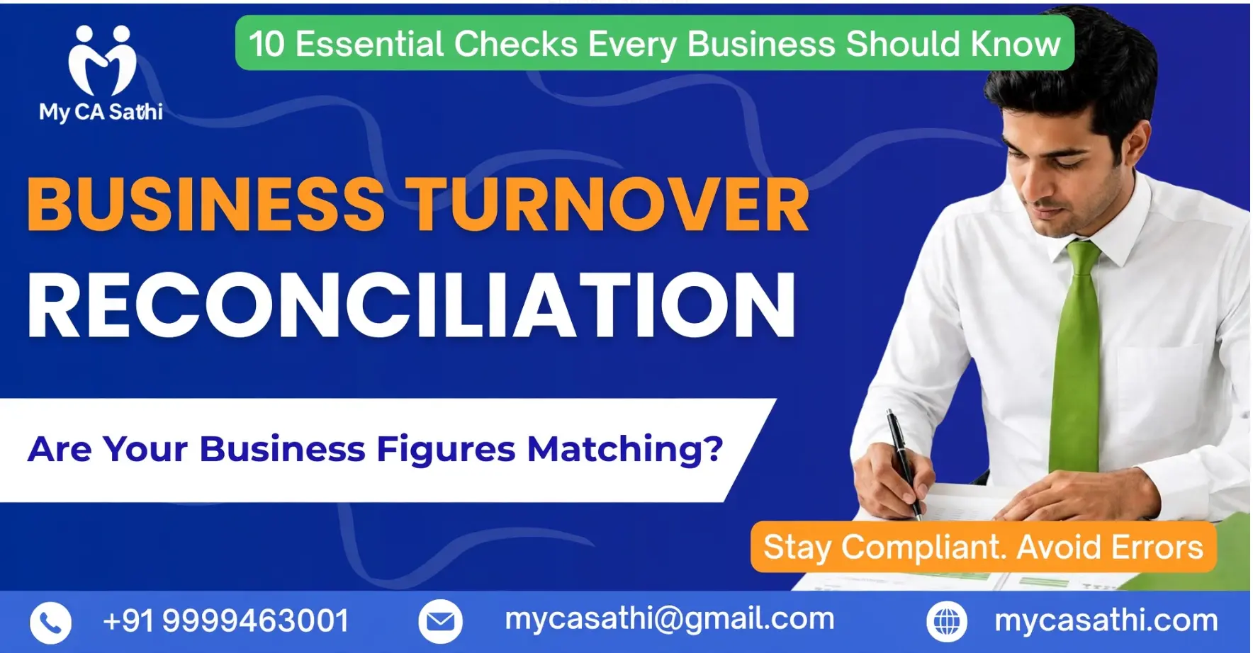 GST Reconciliation Before Tax Audit: 10 Essential Checks for Businesses