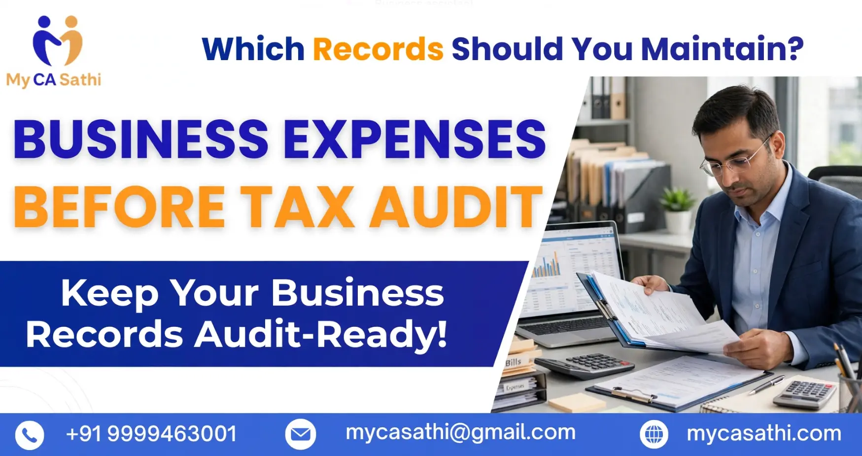 Business Expenses Before Tax Audit: Which Records Should You Maintain?