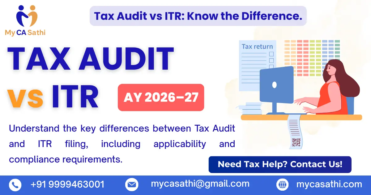 Tax Audit vs Income Tax Return: What Is the Difference?